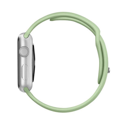 Liquid Silicone *Strap Band* For Apple Watch (38mm/40mm) & (42mm/44mm)