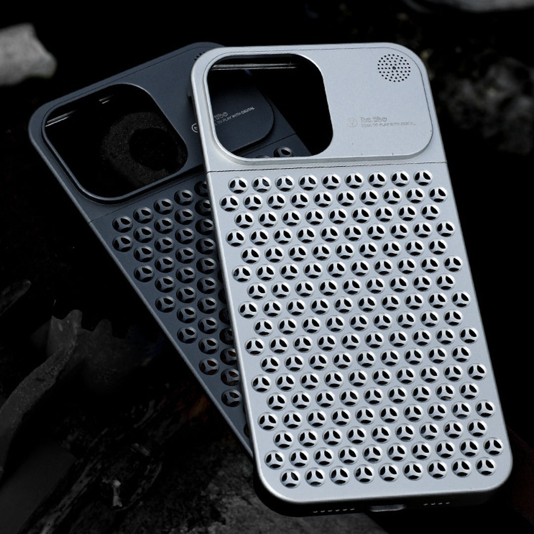 Aero Mesh ® iPhone 15 Series Metallic Hybrid Case - iPhone