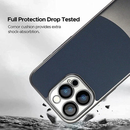 Premium Titanium Dual Tone Case- iPhone