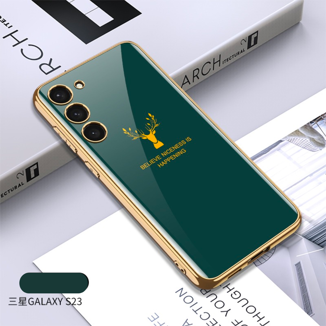 Inspirational Deer Protective Back Case Samsung Galaxy S23