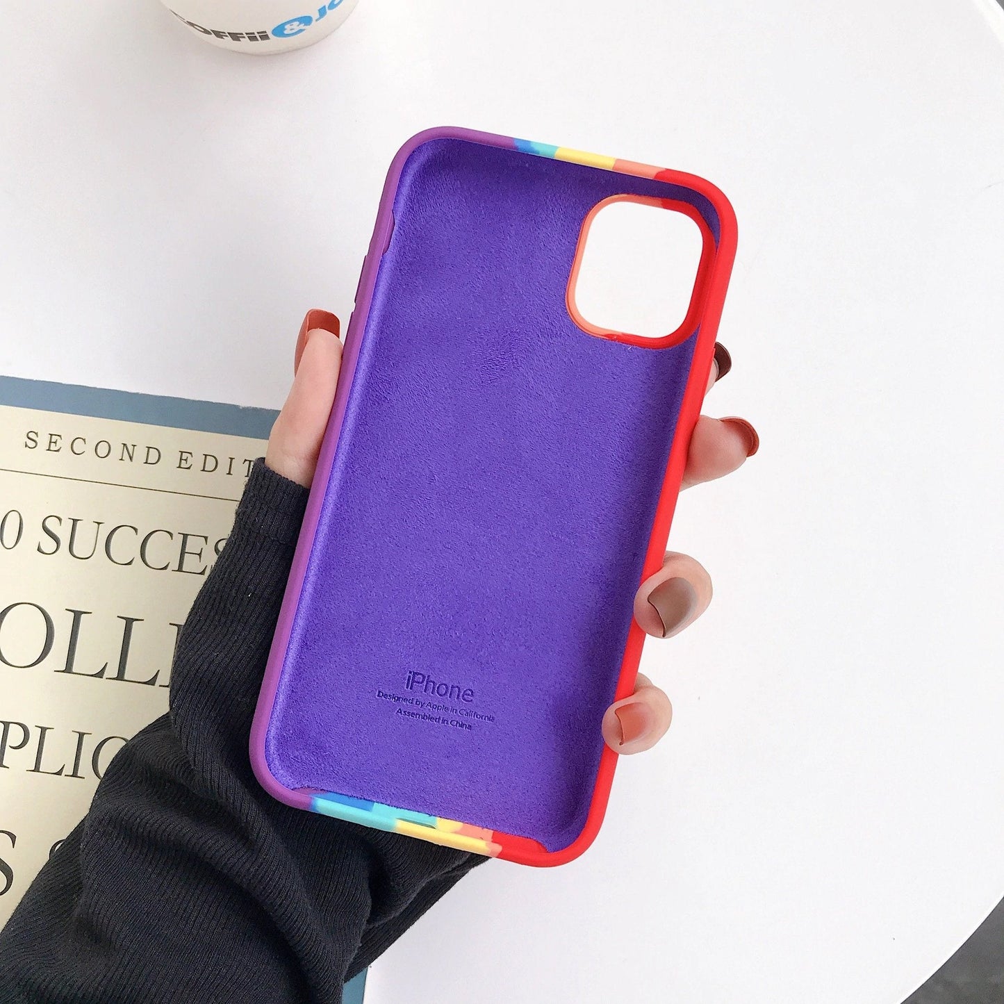 Rainbow Soft Silicon Case For iPhone 11 All Series