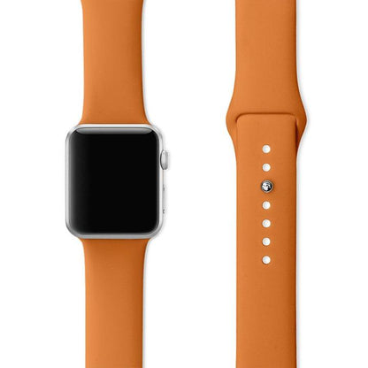 Liquid Silicone *Strap Band* For Apple Watch (38mm/40mm) & (42mm/44mm)