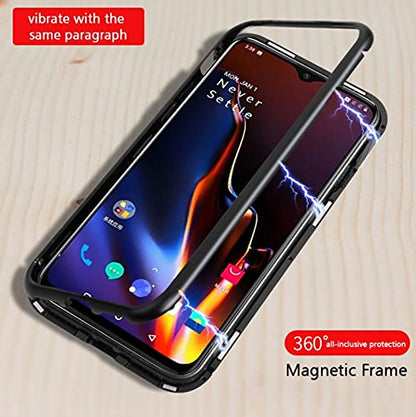 Exclusive Privacy OnePlus Magnetic Glass Phone Case With 360° Protection  (Buy 1 Get 1)