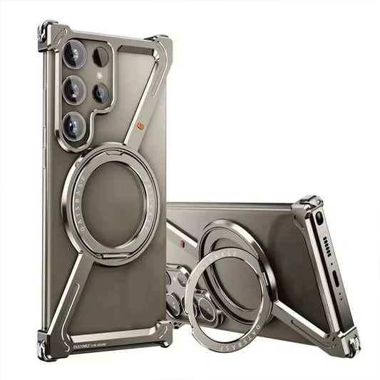 Luxury Z Shape Metal Case for Samsung