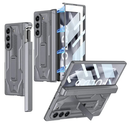 Armor case With Hinge Protection And Pen Slot For Galaxy Z Fold 6