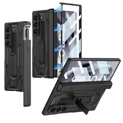 Armor case With Hinge Protection And Pen Slot For Galaxy Z Fold 6