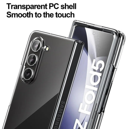 Samsung Galaxy Z Fold 5 Transparent Case With Camera Protection