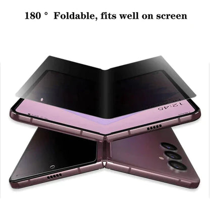 SCREEN PRIVACY PROTECTOR  FRONT & BACK FOR GALAXY Z FOLD 3 & Z FOLD 4