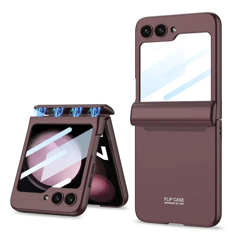 Magnetic Folding All-Inclusive Shell Case For Galaxy Z Flip 6