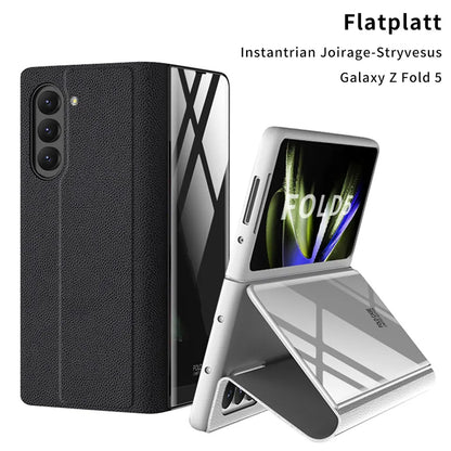 Luxury Strap Design Glass Samsung Galaxy Z Fold 5