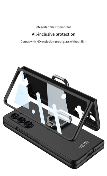 Galaxy Z Fold 5 with holder square kickstand case