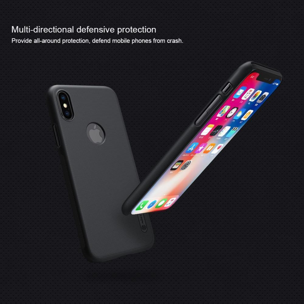 Nillkin Super Forested Shield Matte Back Case For iPhone X/XS (With Logo Cutout)