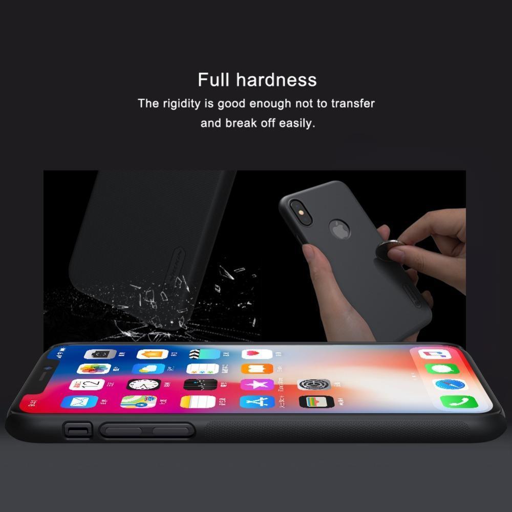 Nillkin Super Forested Shield Matte Back Case For iPhone X/XS (With Logo Cutout)