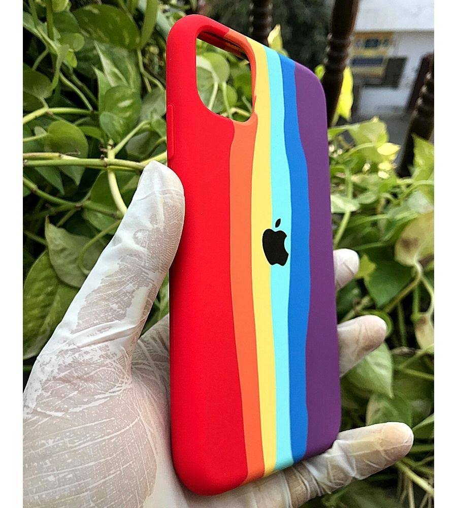 Rainbow Soft Silicon Case For iPhone 11 Pro