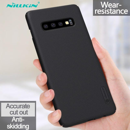 Nillikn Super Forested Shield Matte Back Case For Samsung Galaxy S10