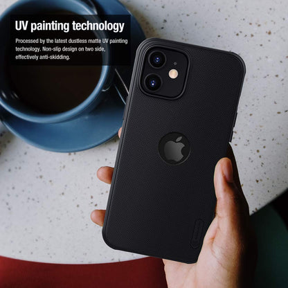 Nillikn Super Forested Shield Matte Back Case For iPhone 12 Mini