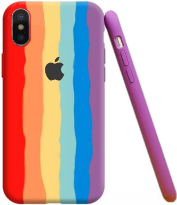 Rainbow Soft Silicon Case For iPhone X/XS