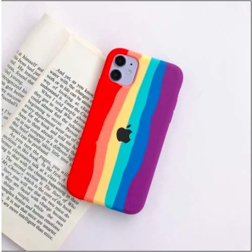 Rainbow Soft Silicone Case for iPhone 12 All Series