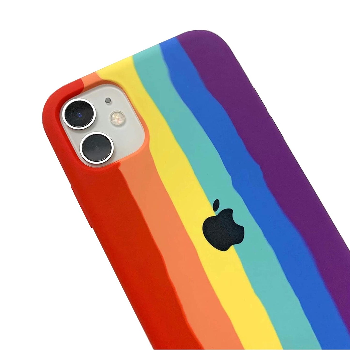 Rainbow Soft Silicon Case For iPhone 11