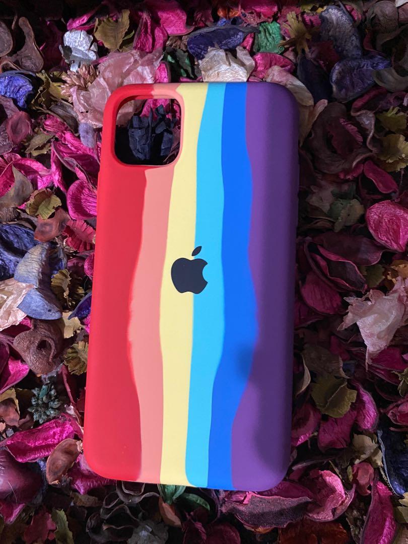 Rainbow Soft Silicon Case For iPhone 11 Pro Max