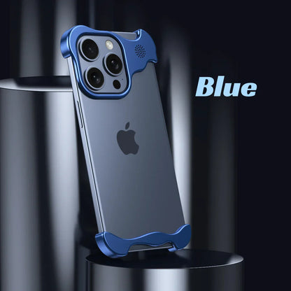 Titanium Frame Luxury Bumper Case- iPhone