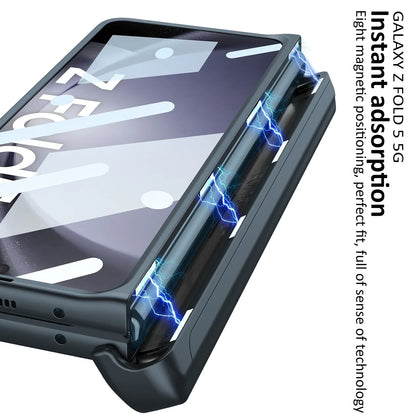 Shockproof Case With Bracket & Pen Holder For Samsung Galaxy Z Fold 5