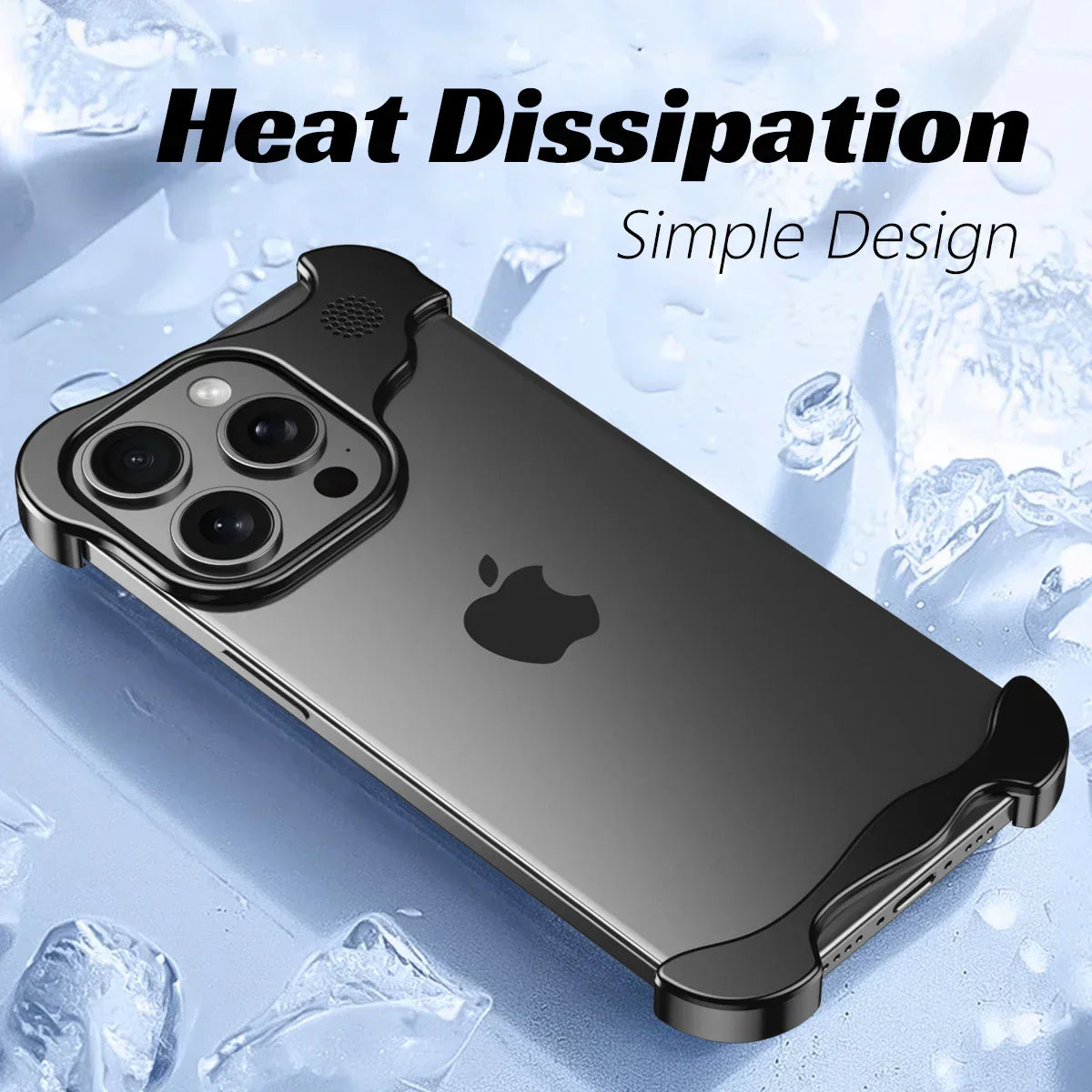 Titanium Frame Luxury Bumper Case- iPhone