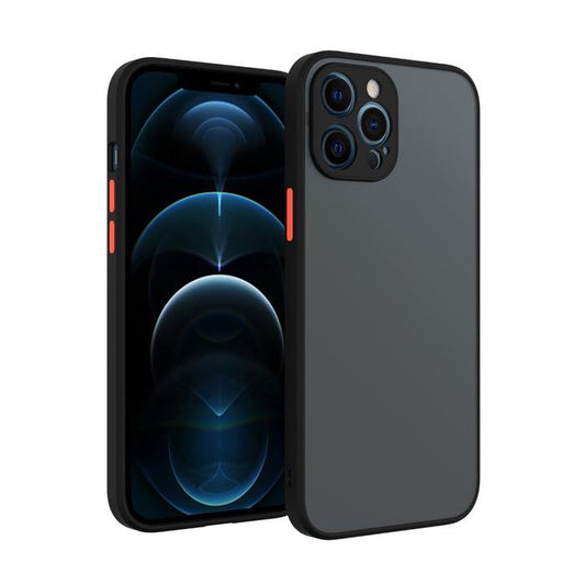 Smoke Silicon Matte Camera Closed Case For iPhone 12 Pro Max