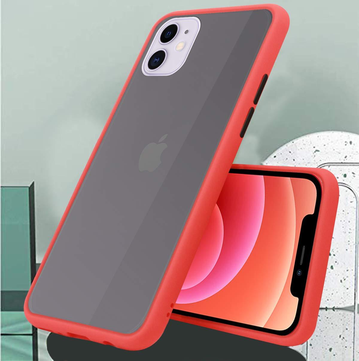 Smoke Silicon Matte Camera Closed Case For iPhone 12