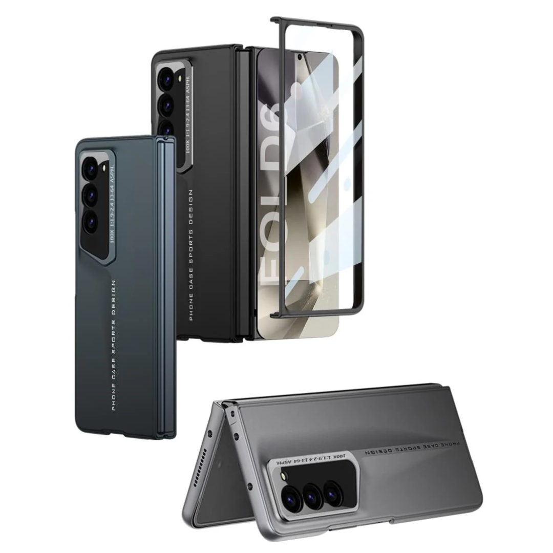 Full Protection Case & Screen Glass For Galaxy Z Fold 6