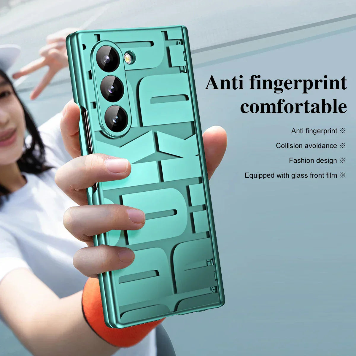 Electroplated Hard Case For Galaxy Z Fold 6