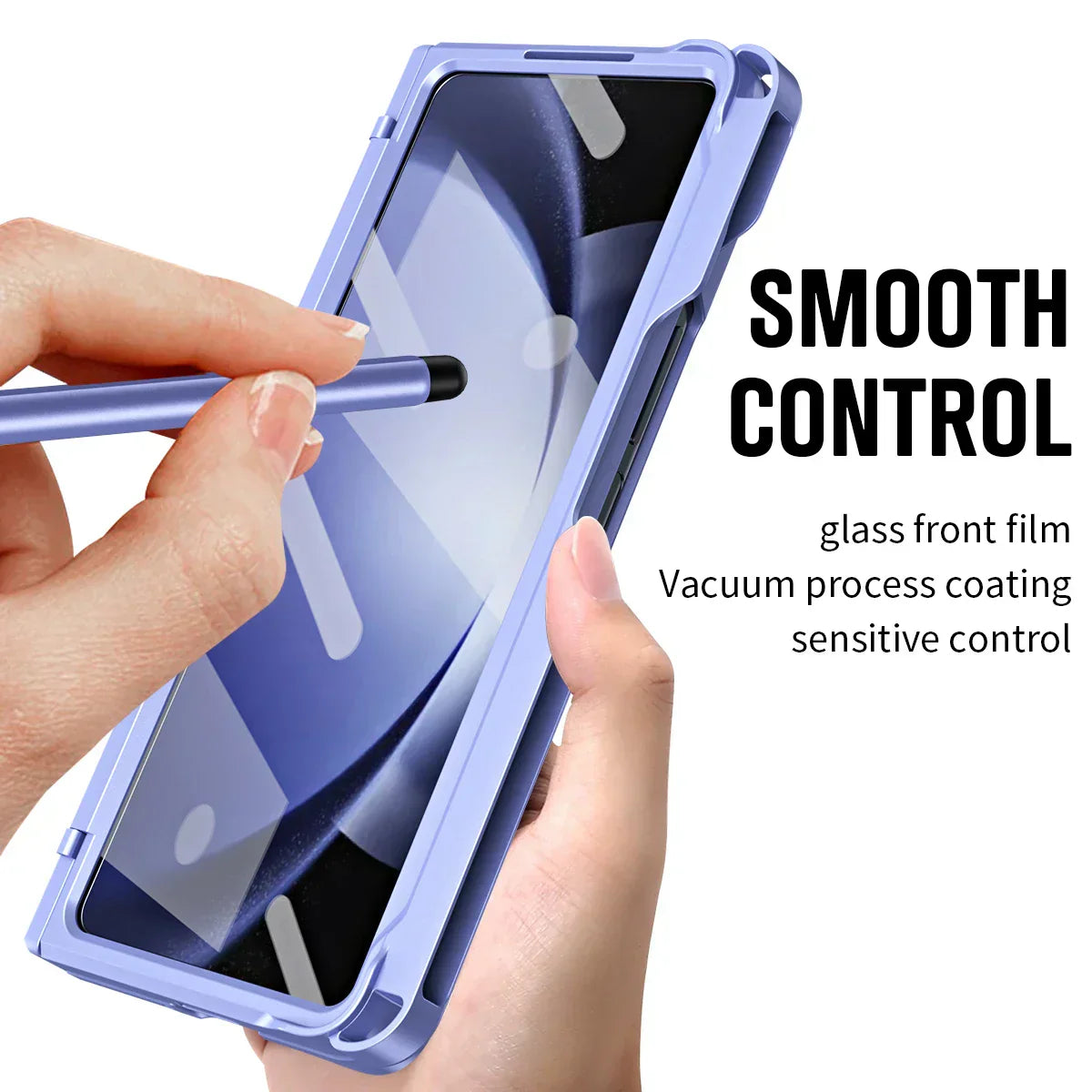 Full Protection Case With Touch Pen And Screen Protection For Galaxy Z Fold 6