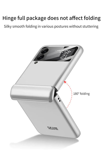 Magnetic Folding Hing Shell Case for Galaxy Z Flip Series