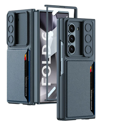 Camera Shutter Wallet Case For Galaxy Z Fold 6