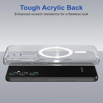 Anti-Knock TPU Transparent MagSafe Case - Samsung