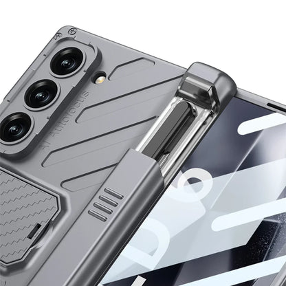 Armor Case With Pen Slot Bracket Case For Galaxy Z Fold 6