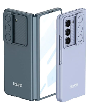 Slim Shockproof Case With Slide Camera Protector For Galaxy Z Fold 5