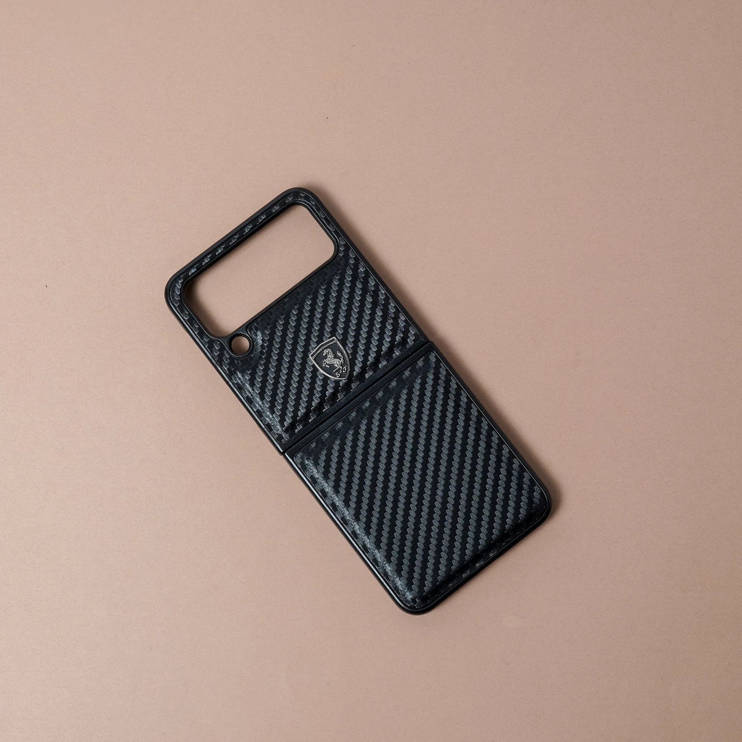 Luxury  Carbon Fiber Motorsports Case Galaxy Z Flip4