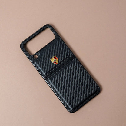 Luxury  Carbon Fiber Motorsports Case Galaxy Z Flip4