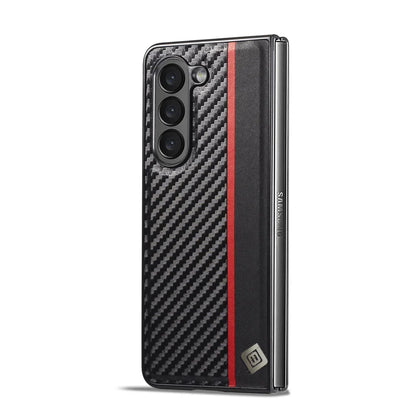 Hazel Carbon Fiber Texture Case For Galaxy Z Fold 6