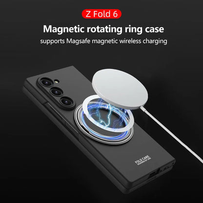 Magnetic Ring Stand Case For Galaxy Z Fold 6