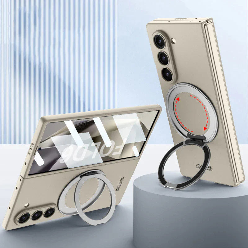 Magnetic Ring Stand Case For Galaxy Z Fold 6