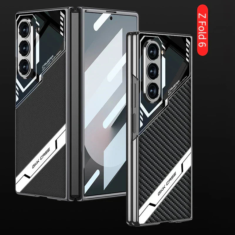 Full Protection Leather Case For Galaxy Z Fold 6