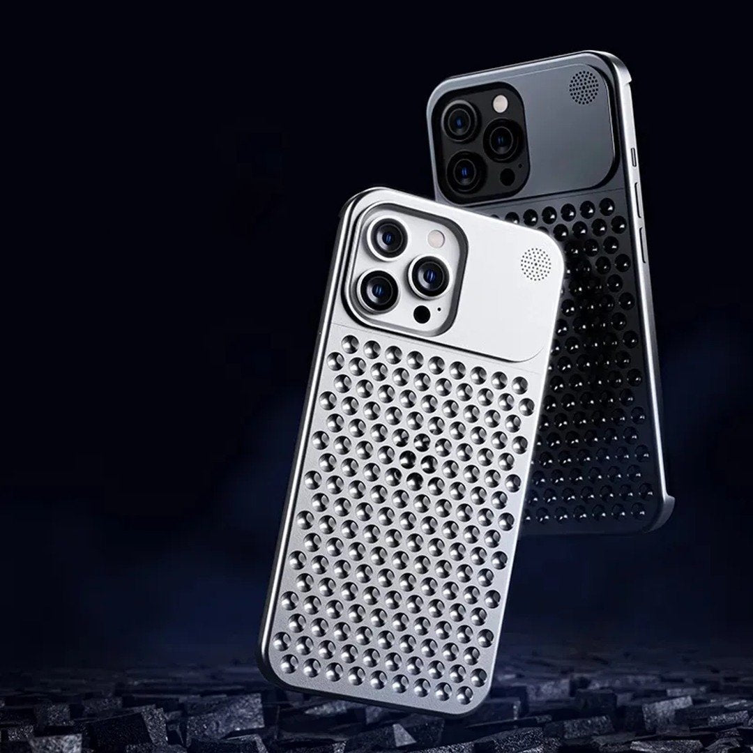 Aero Mesh ® iPhone 15 Series Metallic Hybrid Case - iPhone