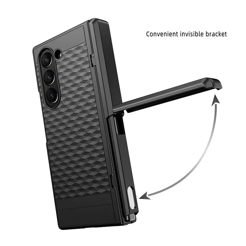 Invisible Bracket Full Protection Case For Galaxy Z Fold 6