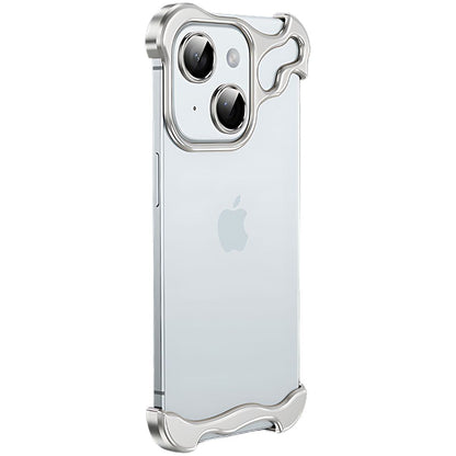 Luxury Minimal Metal Titanium Bumper Case for iPhone