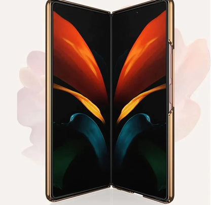 Galaxy Z Fold Series Lion Pattern Glass Cover Case