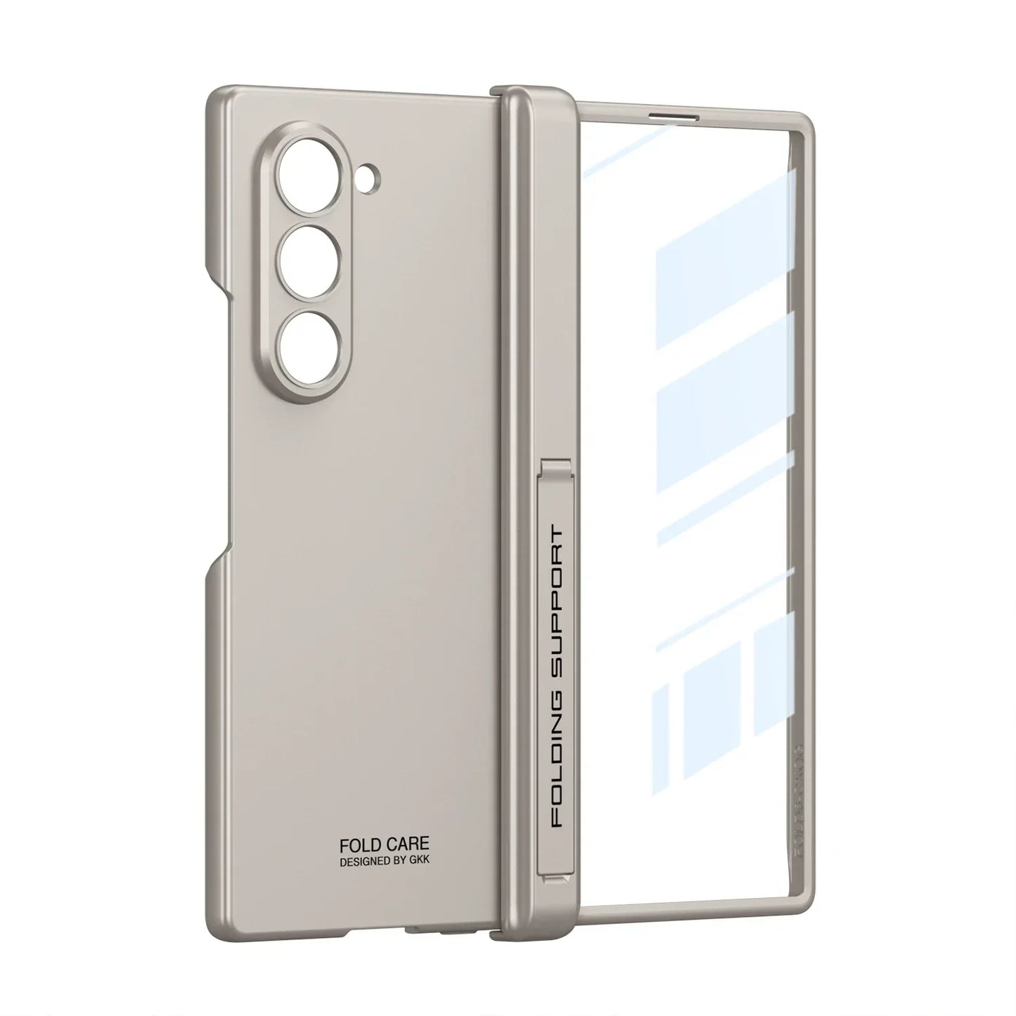 Galaxy Z Fold6 Stand Holder Electroplated Shockproof Case