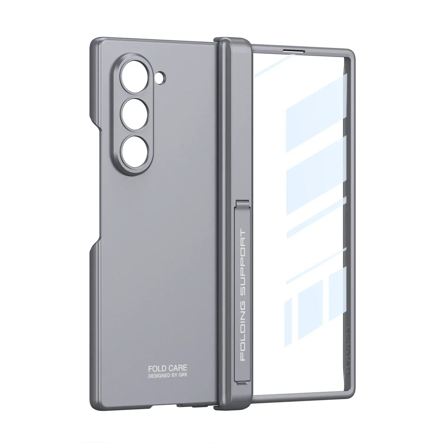 Galaxy Z Fold6 Stand Holder Electroplated Shockproof Case