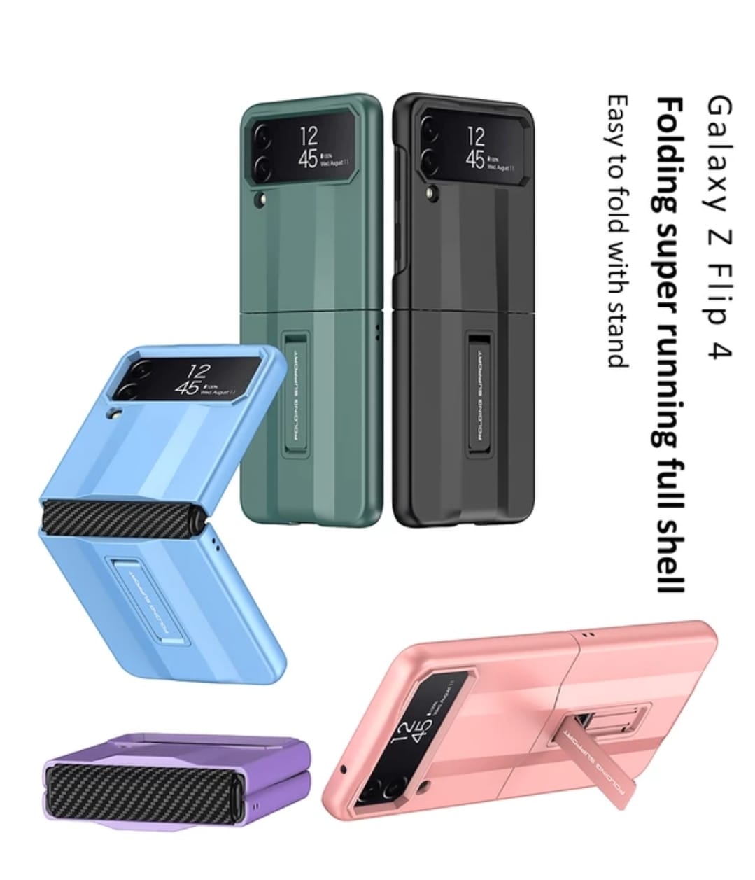 Shockproof Slim Stand Case For Samsung Galaxy Z Flip 4